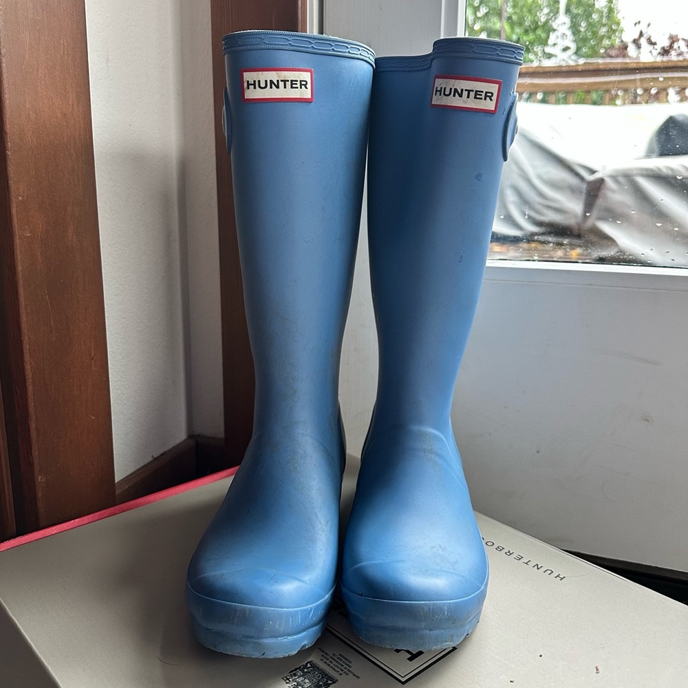 Hunter Originals ‘Stornoway Blue’ Rain Boots